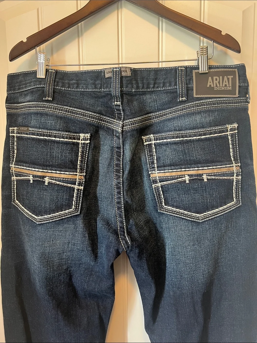 Ariat Men’s Dark Indigo Straight Jeans